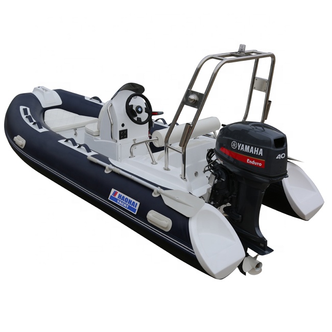 Fishing Boat Fiberglass - 13ft 3.9m Double Model Hypalon Inflatable