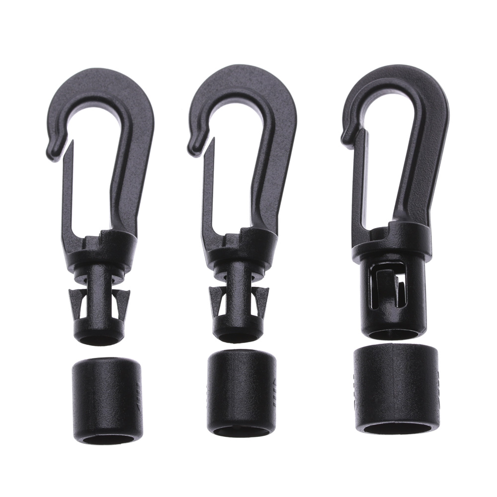 Fishing Boat Paddle - 5Pcs Plastic Bungee Shock Tie Cord