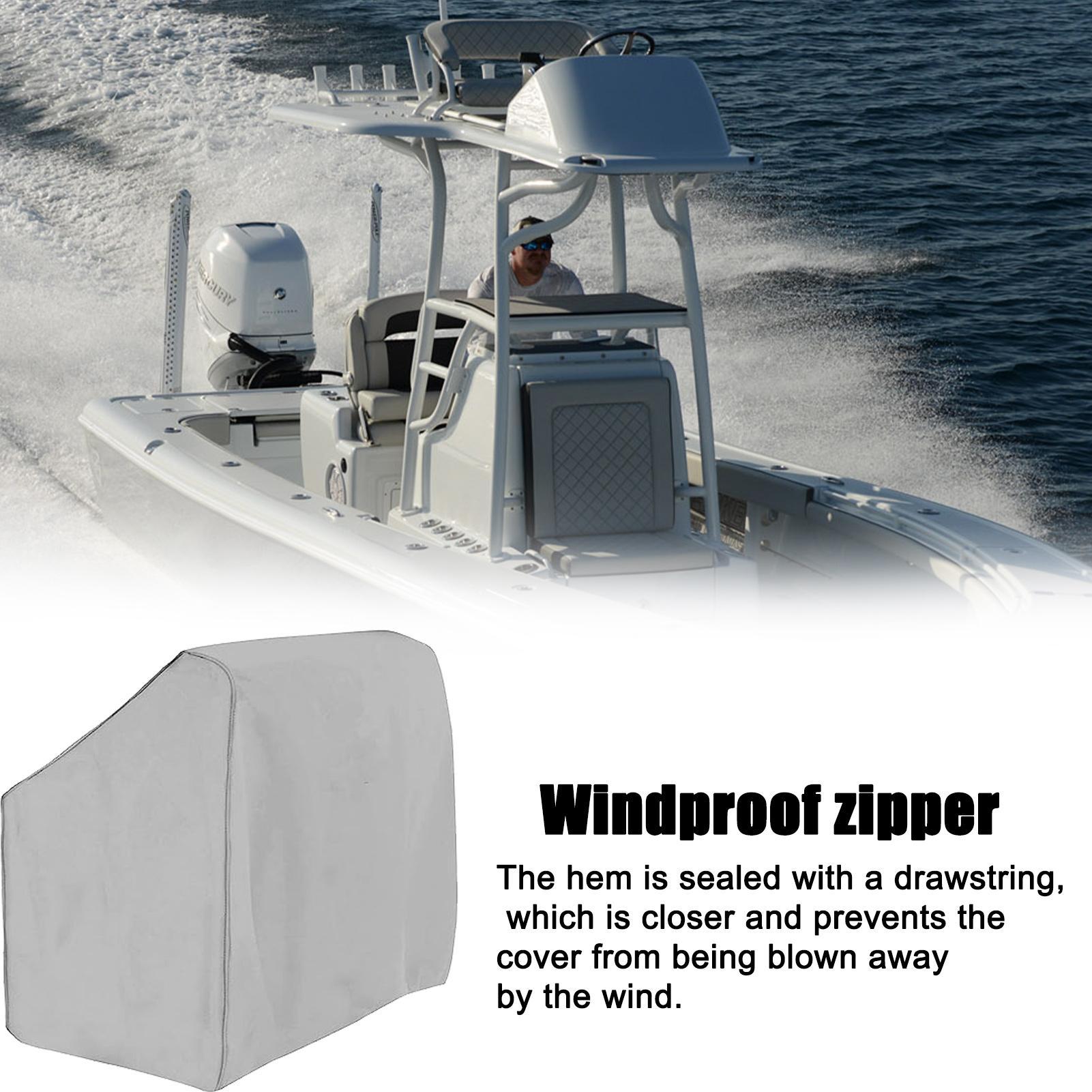 Fishing Boat Paddle - Boat Center Console Cover Polyester Canvas