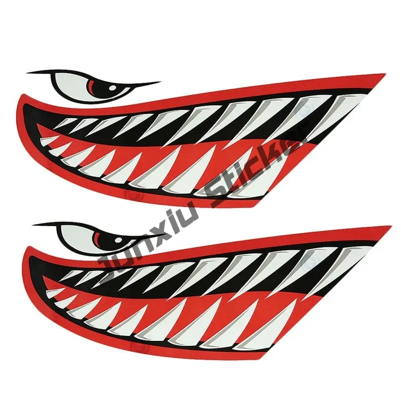 Wall Art Warhawk Shark Tiger S - Fishing Boat Oar ulasan dan harga