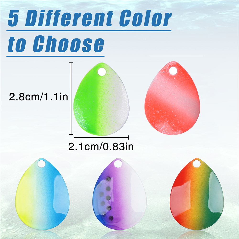 25Pcs fishing lures spinnerbai - Fishing Boat Oar ulasan dan harga