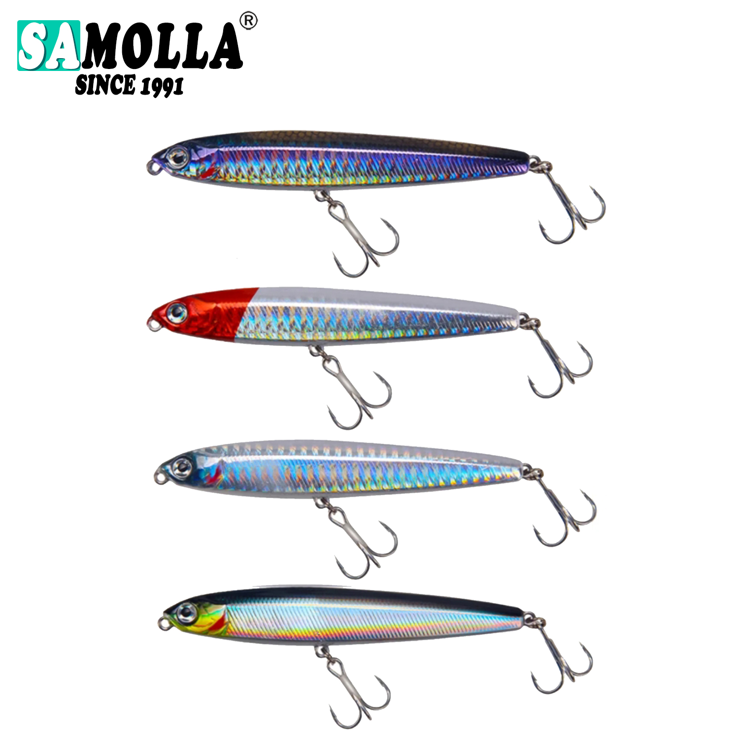 Fishing Lure 4pcs/set Pencil S - Fishing Boat Oar ulasan dan harga