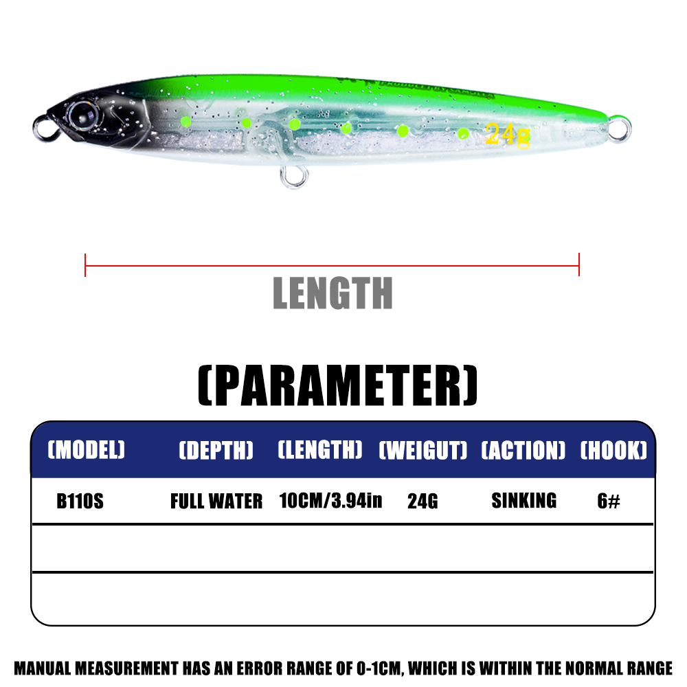 Fishing Lure 4pcs/set Pencil S - Fishing Boat Oar ulasan dan harga