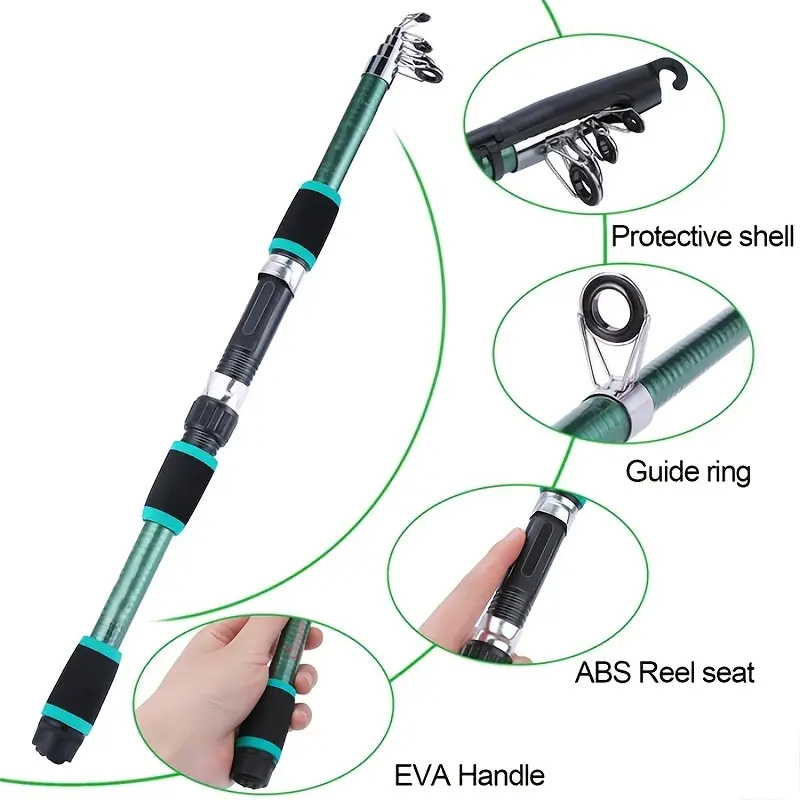 Fishing rod full set, fishing  - Fishing Boat Aluminum ulasan dan harga
