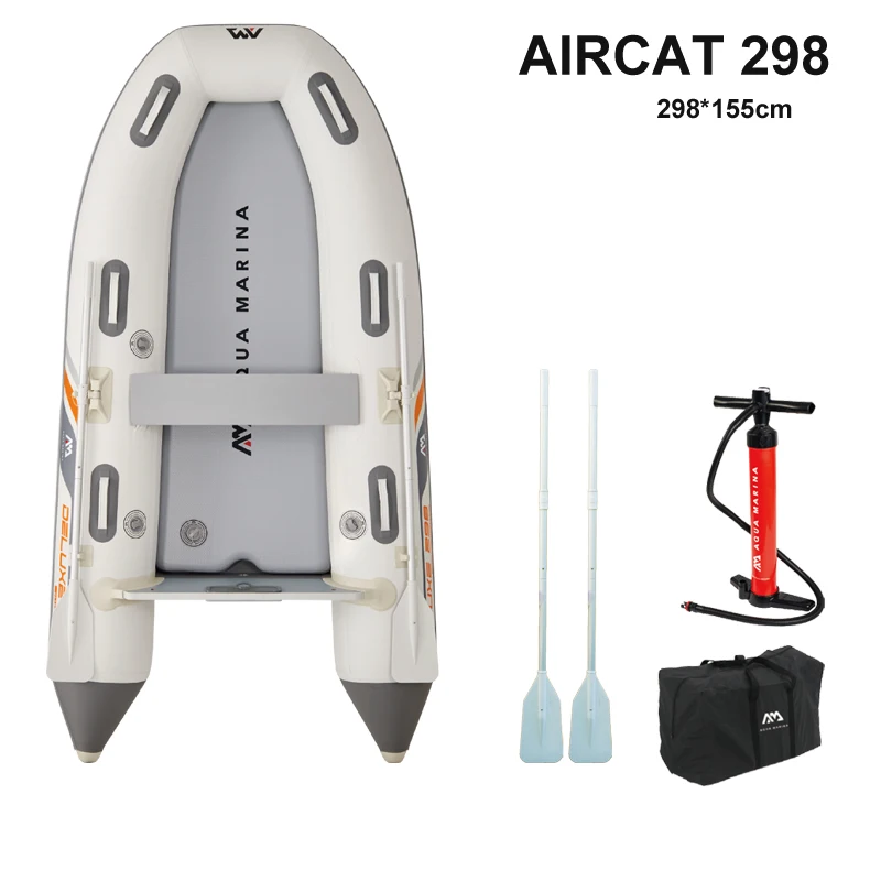 AQUA MARINA Inflatable Boat, 3 - Fishing Boat Oar ulasan dan harga