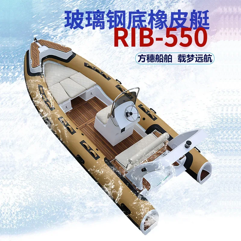 Ample thickened fiberglass yac - Fishing Boat Fiberglass ulasan dan harga