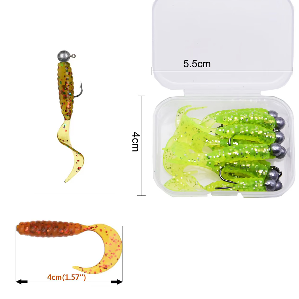 10Pcs/Box 4cm Artificial Lure  - Fishing Boat Oar ulasan dan harga