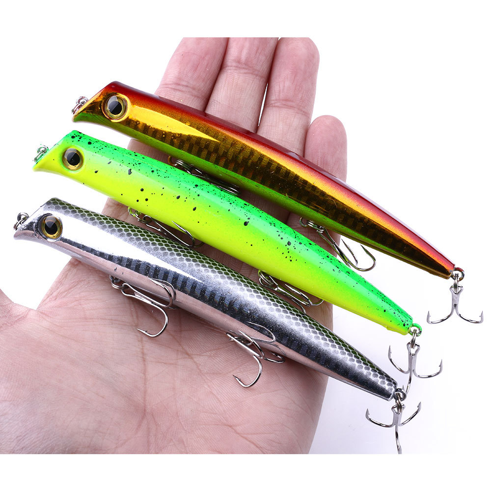 New Popper Fishing Lure 2021 W - Fishing Boat Oar ulasan dan harga